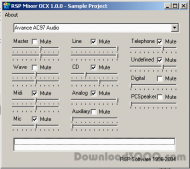RSP Mixer OCX screenshot